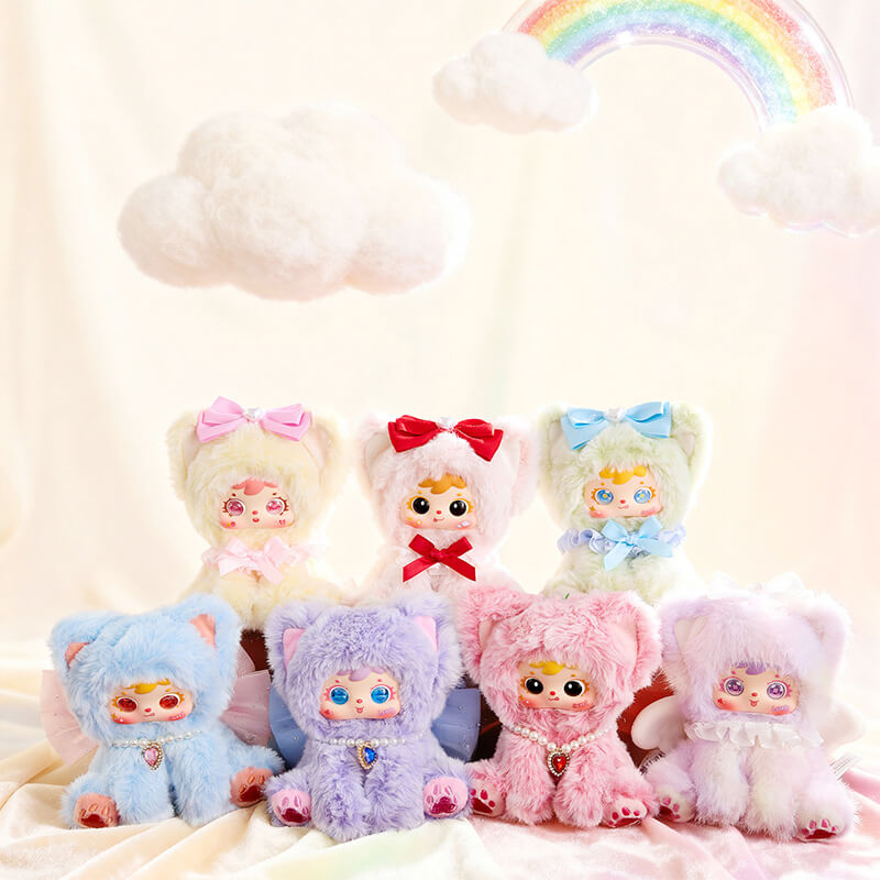 Samuels New Plush Blind Box Velvet Rainbow Cat