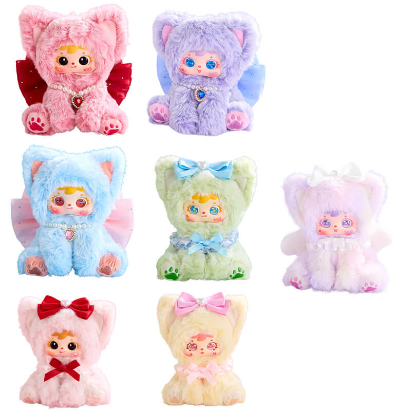 Samuel Blind Box Familie: Samt Regenbogen Katze MR5046