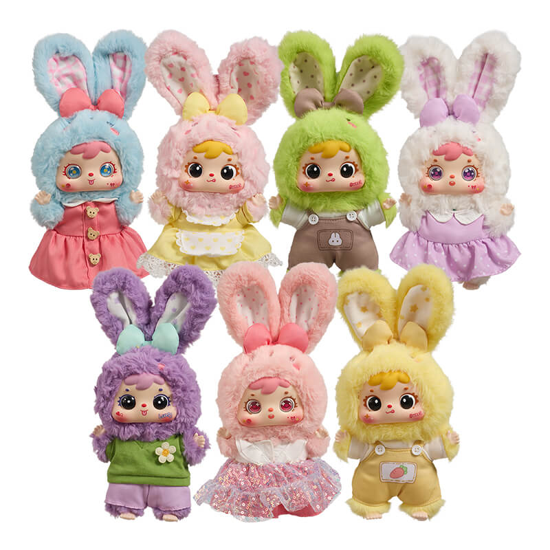 Samuel Blind Box Family Series: Rainbow Bunny. Medium Size MR1074