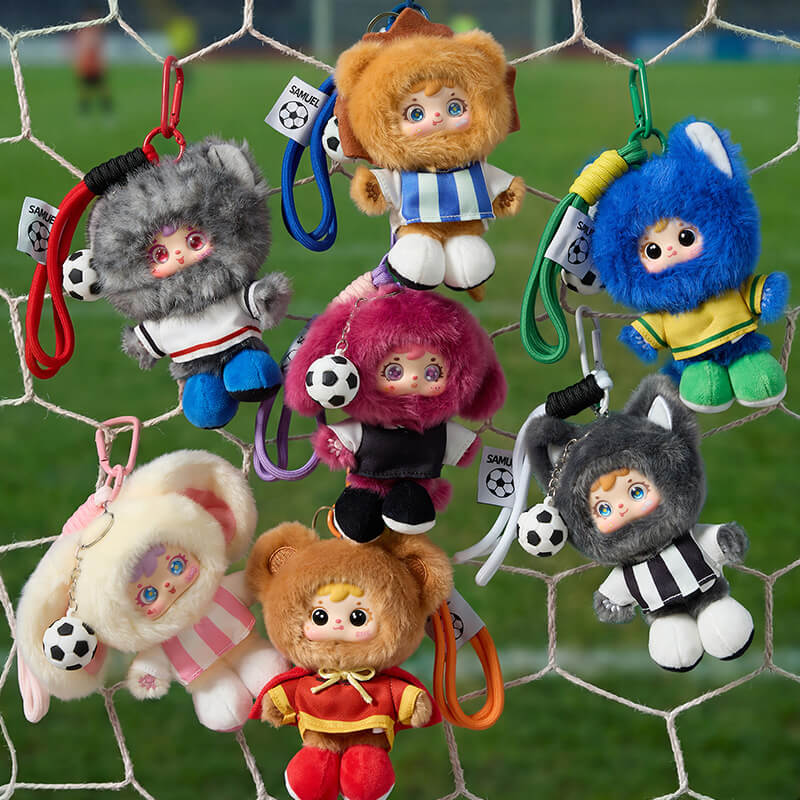 [Lancement de nouveau produit] Le portefeuille de propriétés intellectuelles de Meiyiyou s'agrandit : sortie mondiale de la série de peluches surprises « Cool Soccer » de la marque Samuel